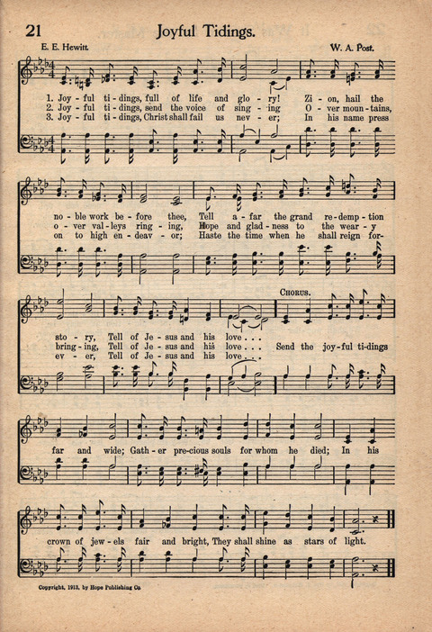 Sunday School Voices, No.2 page 21