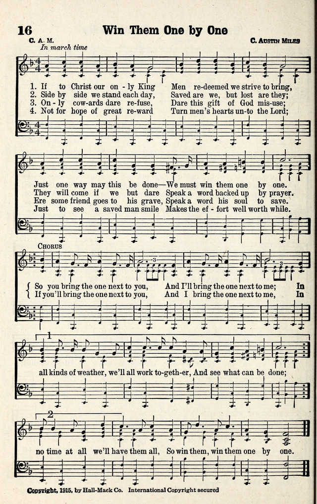 Standard Songs of Evangelism page 17