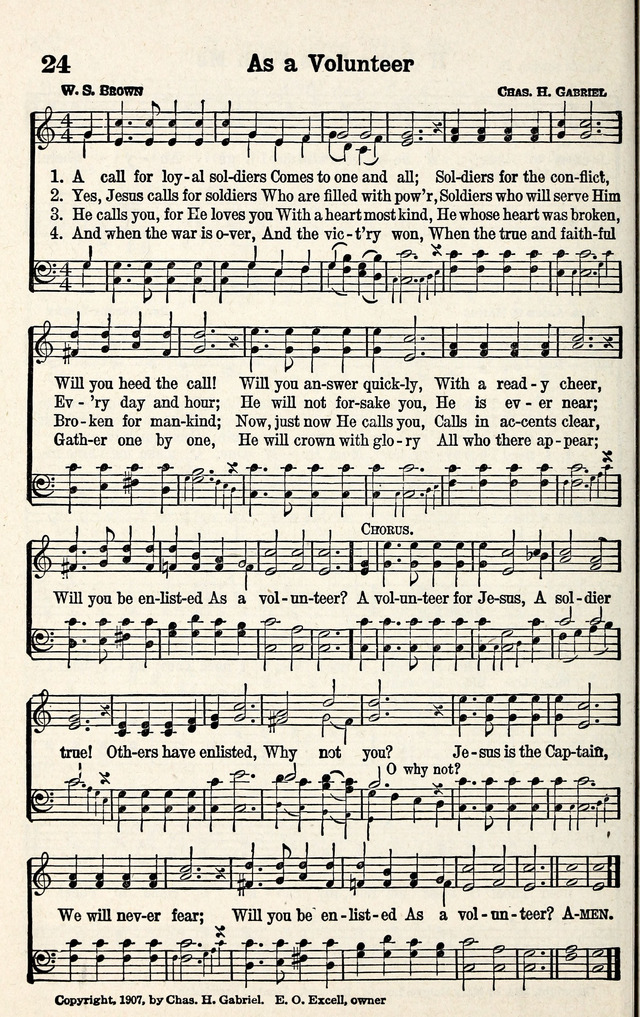Standard Songs of Evangelism page 25