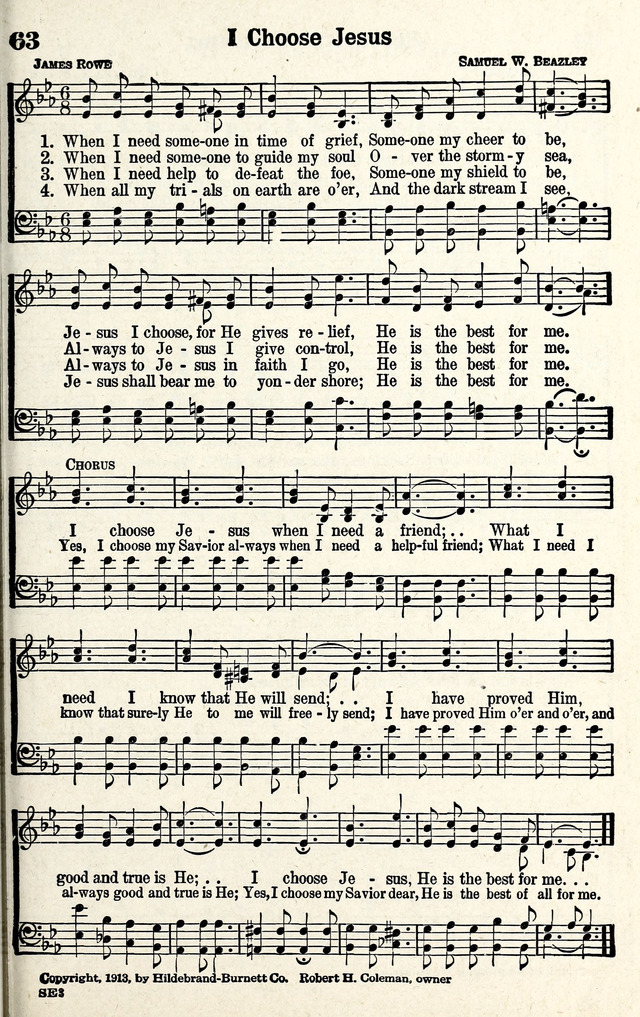 Standard Songs of Evangelism page 64