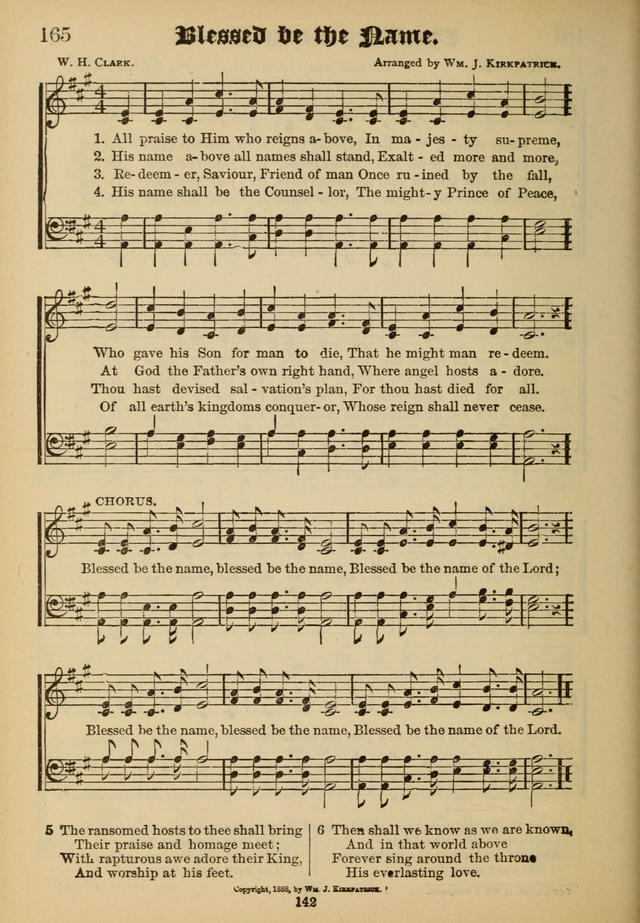 Sacred Trio: comprising Redemption Songs, Showers of Blessing, the Joyful Sound page 138