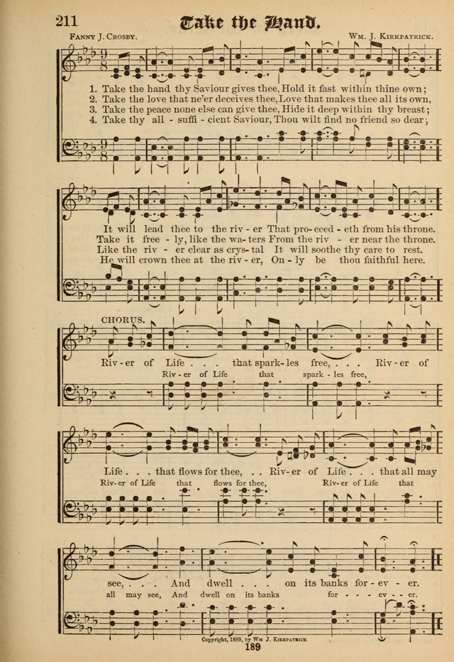 Sacred Trio: comprising Redemption Songs, Showers of Blessing, the Joyful Sound page 185