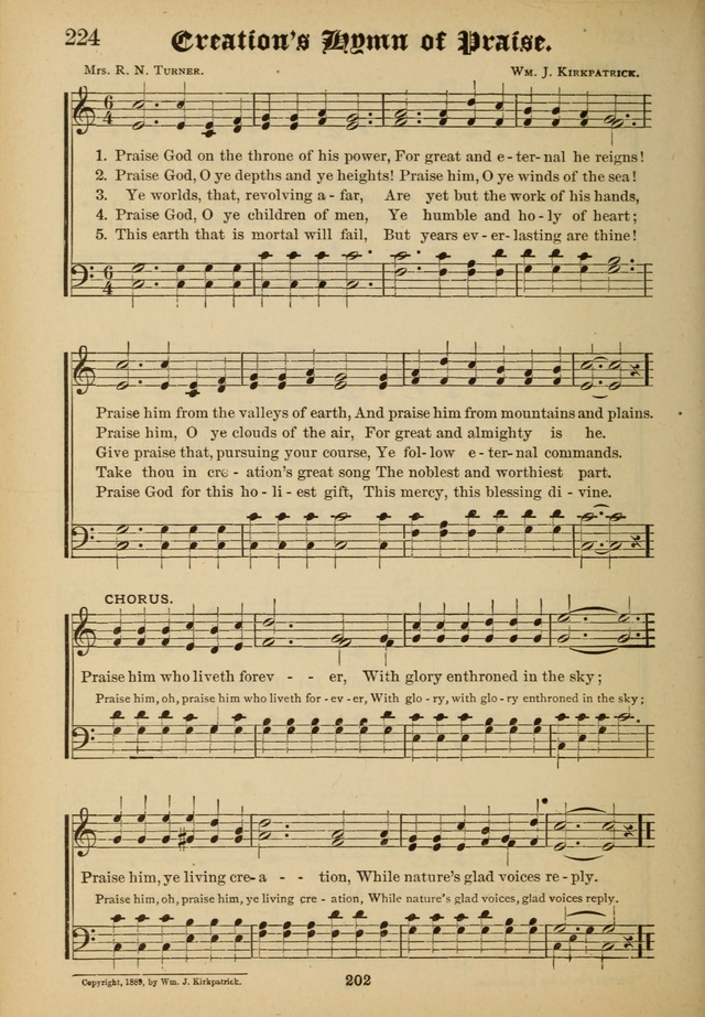 Sacred Trio: comprising Redemption Songs, Showers of Blessing, the Joyful Sound page 198