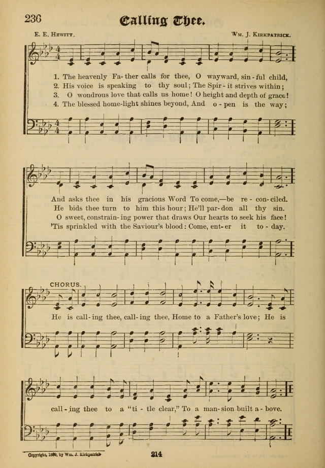 Sacred Trio: comprising Redemption Songs, Showers of Blessing, the Joyful Sound page 210
