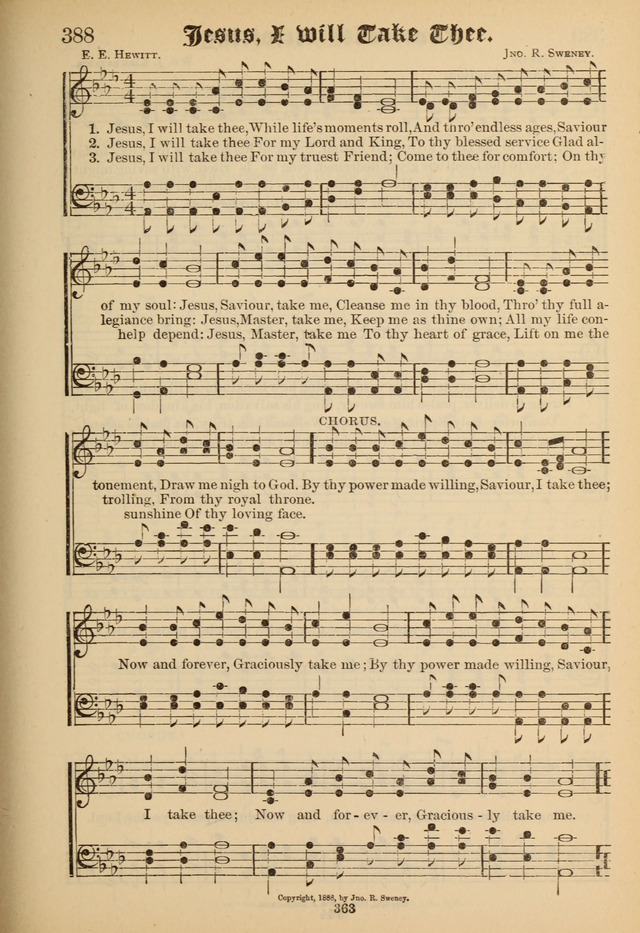 Sacred Trio: comprising Redemption Songs, Showers of Blessing, the Joyful Sound page 359