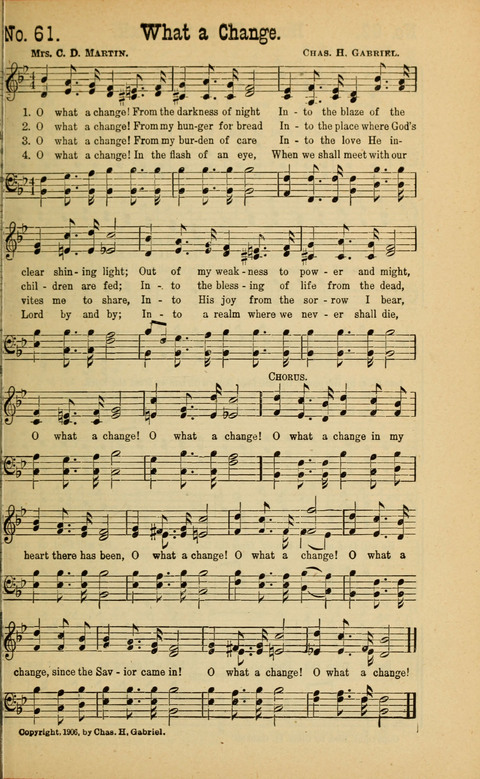 Sing Unto the Lord: A Collection of Sacred Songs page 61