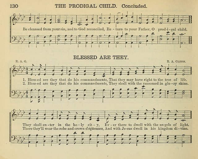 The Song Victor for the Sunday School and Public School Use page 130