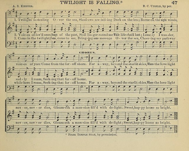The Song Victor for the Sunday School and Public School Use page 47