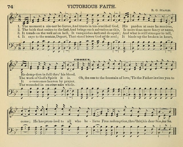 The Song Victor for the Sunday School and Public School Use page 74