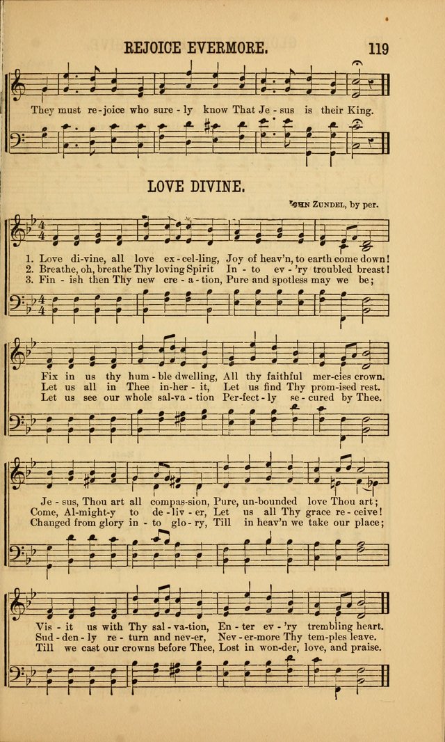 Singing on the Way: a collection of hymns and tunes for Sunday schools, social worship and congregations page 119