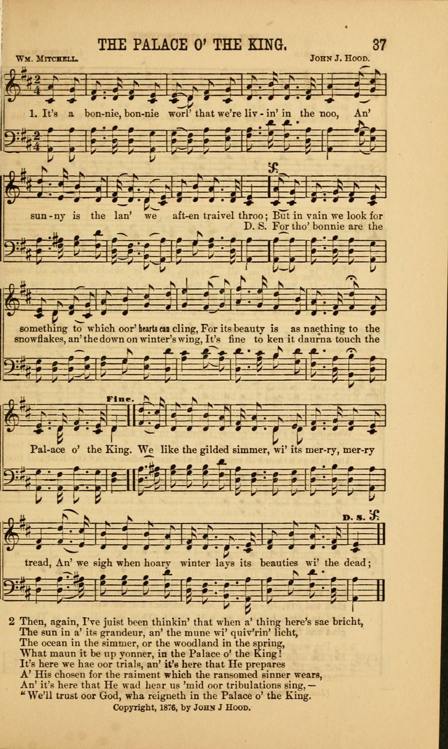 Singing on the Way: a collection of hymns and tunes for Sunday schools, social worship and congregations page 37