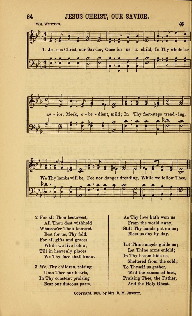 Singing on the Way: a collection of hymns and tunes for Sunday schools, social worship and congregations page 64