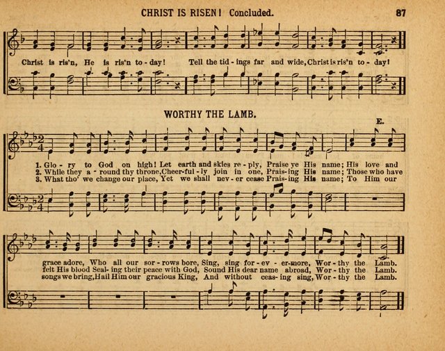 Song Worship for Sunday Schools page 86