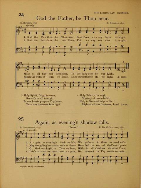 Songs of Worship: for the Sunday School page 22