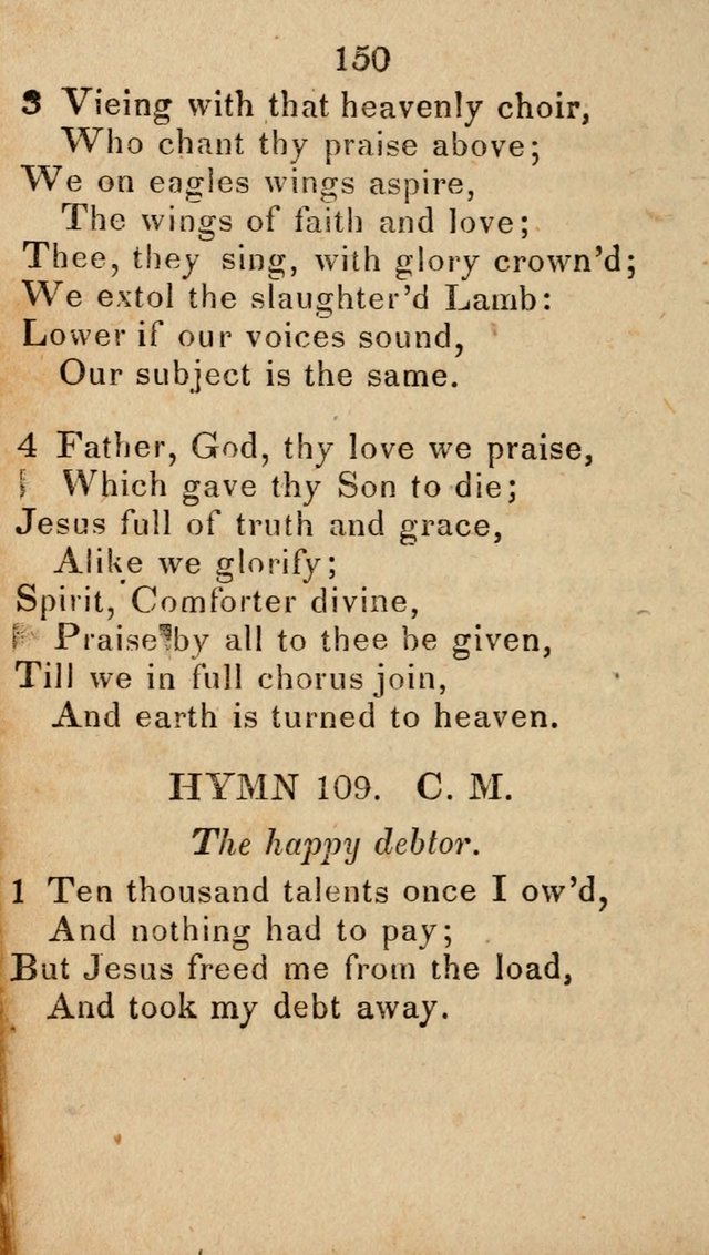 Songs of Zion, Being a New Selection of Hymns, Designed for Revival and Social Meetings page 159