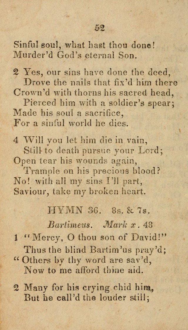 Songs of Zion, Being a New Selection of Hymns, Designed for Revival and Social Meetings page 57