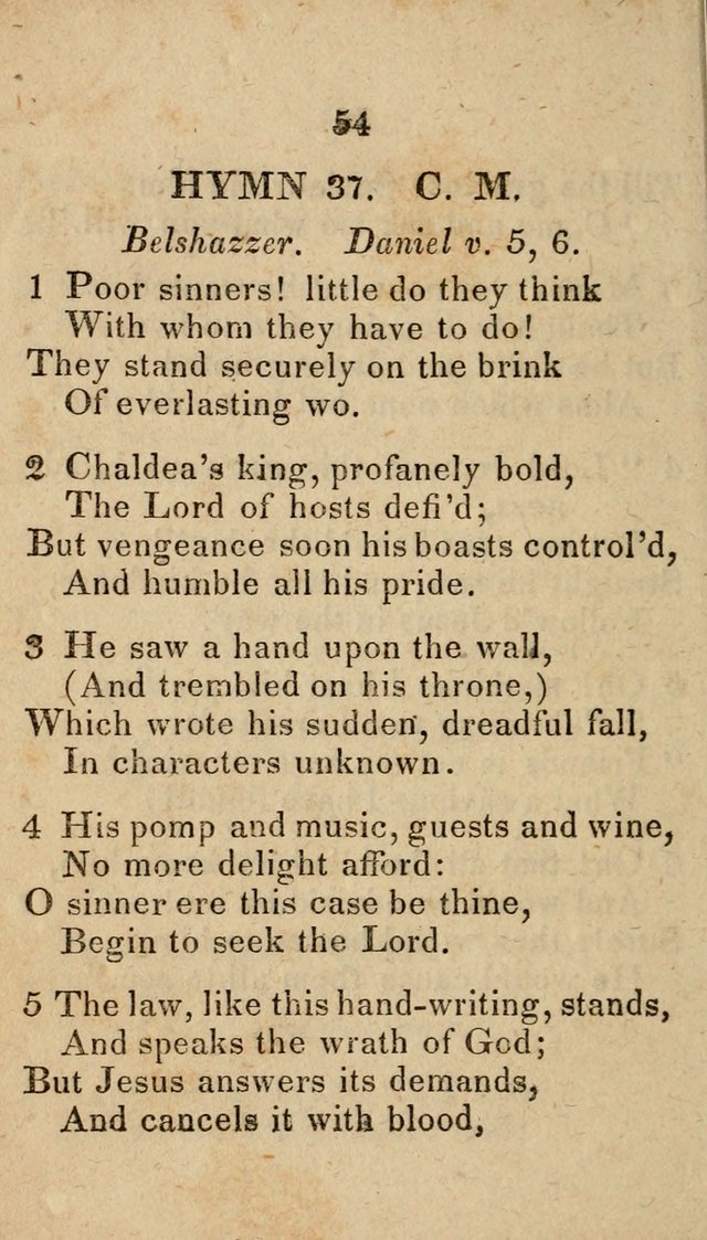 Songs of Zion, Being a New Selection of Hymns, Designed for Revival and Social Meetings page 59