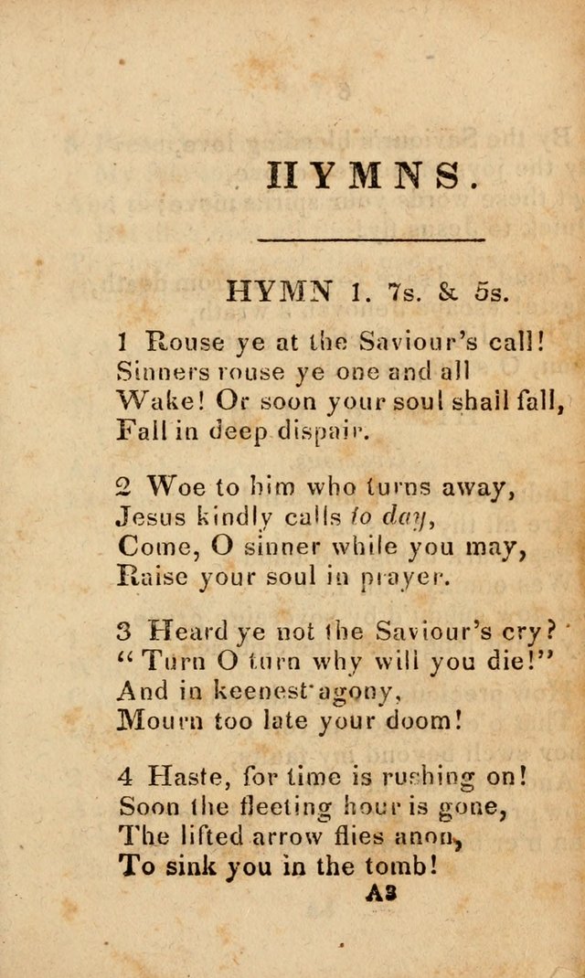 Songs of Zion, Being a New Selection of Hymns, Designed for Revival and Social Meetings page 6