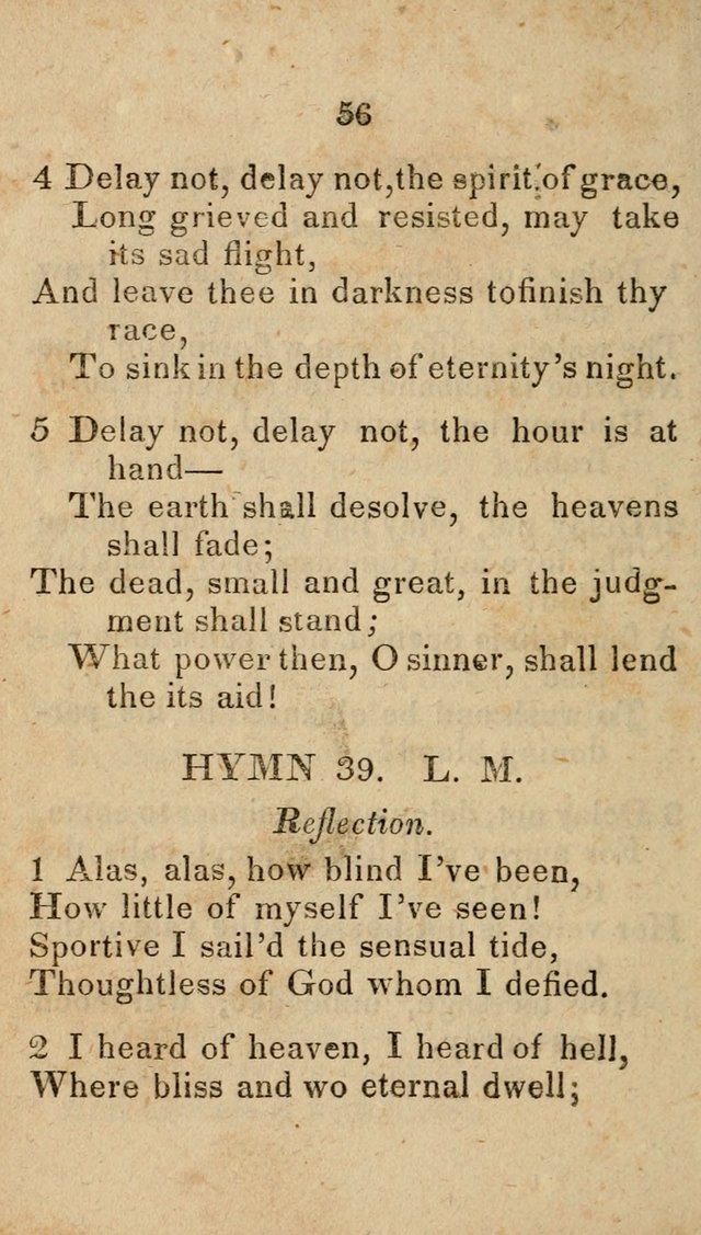 Songs of Zion, Being a New Selection of Hymns, Designed for Revival and Social Meetings page 61