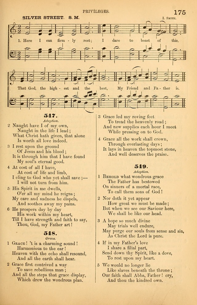 Songs of the Church: or, hymns and tunes for Christian worship page 175