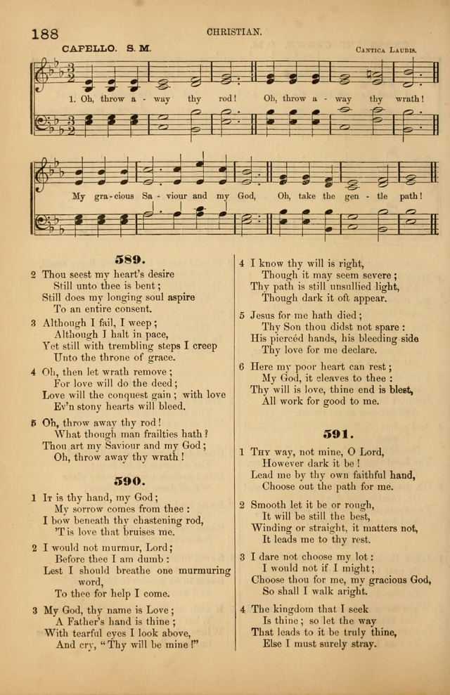 Songs of the Church: or, hymns and tunes for Christian worship page 188