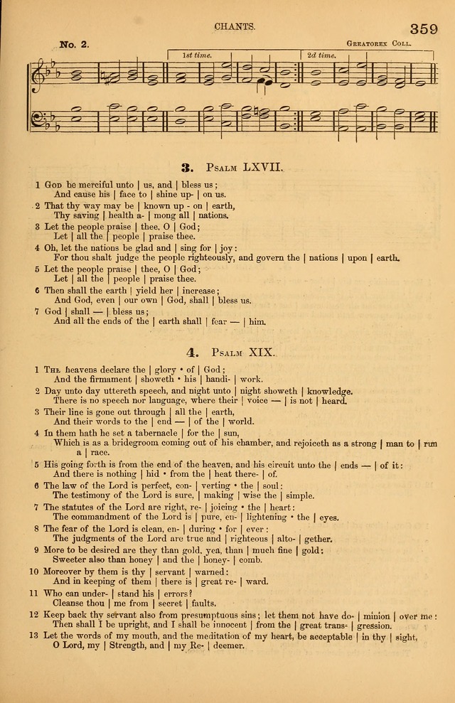 Songs of the Church: or, hymns and tunes for Christian worship page 359