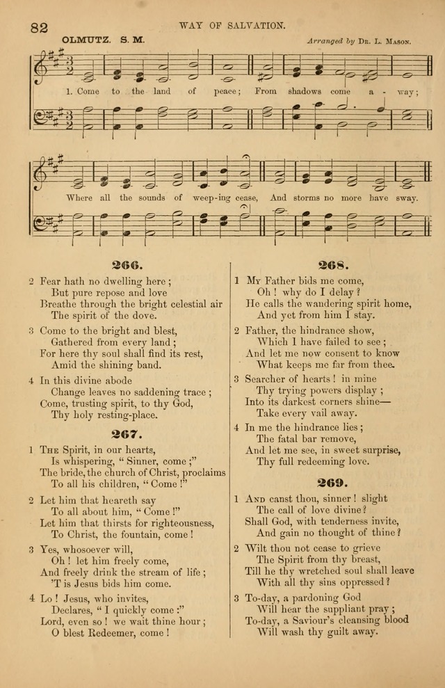 Songs of the Church: or, hymns and tunes for Christian worship page 82