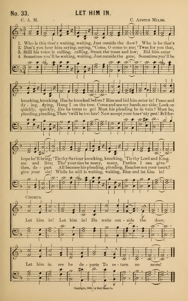 Songs of Christian Service page 31