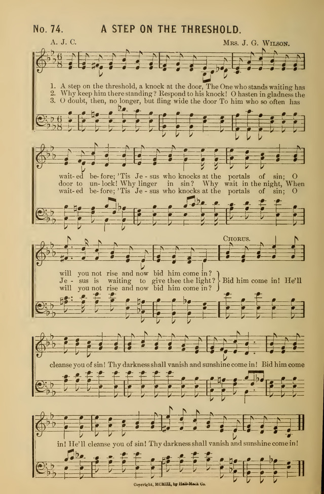Songs of Christian Service page 72