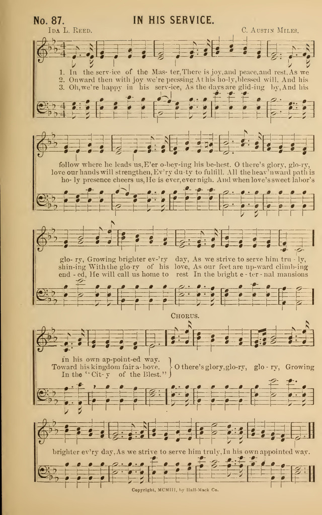 Songs of Christian Service page 85
