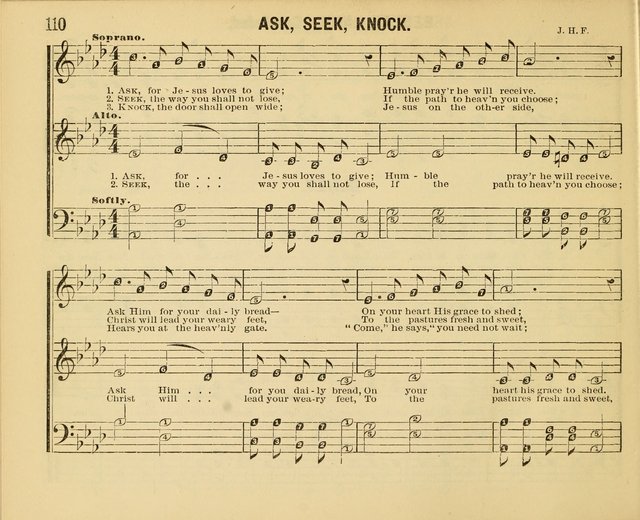 Songs of Glory No. 2: a collection of beautiful songs for Sunday Schools and the Family Circle page 112