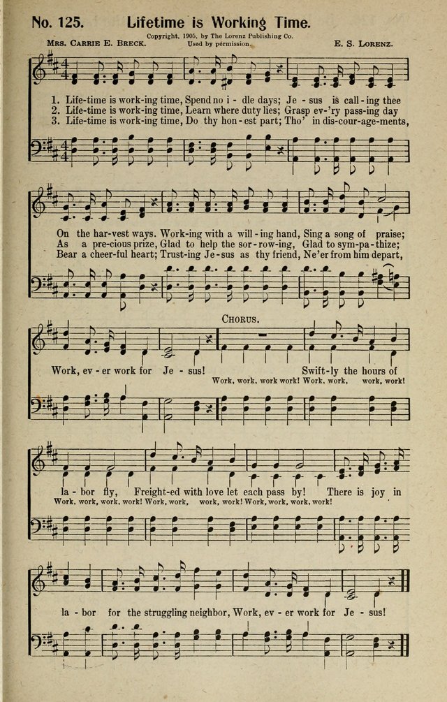Songs of Grace and Glory: A New and Inspiring Selection of Sacred Songs for Evangelical Use and General Worship page 128