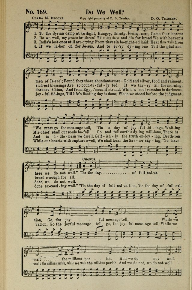 Songs of Grace and Glory: A New and Inspiring Selection of Sacred Songs for Evangelical Use and General Worship page 171