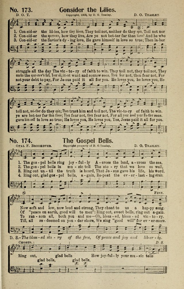 Songs of Grace and Glory: A New and Inspiring Selection of Sacred Songs for Evangelical Use and General Worship page 174