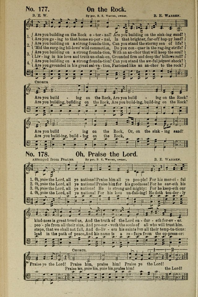 Songs of Grace and Glory: A New and Inspiring Selection of Sacred Songs for Evangelical Use and General Worship page 177