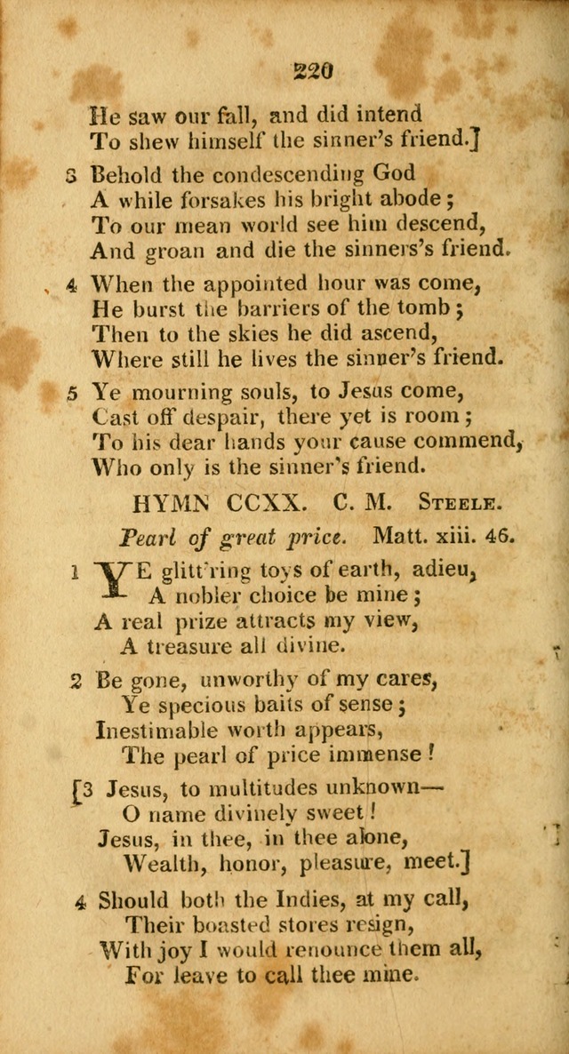 A Selection of Hymns for the use of social religious meetings, and for private devotions 2d ed. page 157