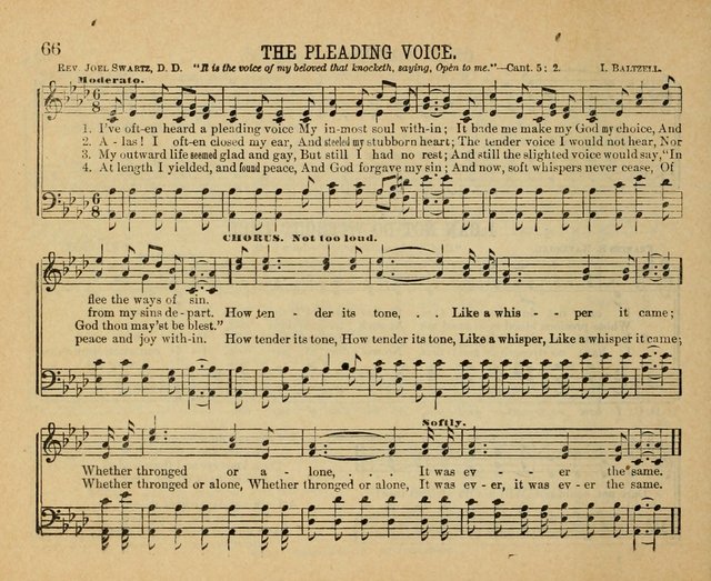 Songs of the Kingdom: a choice collection of songs and hymns for the Sunday school and other social services page 66
