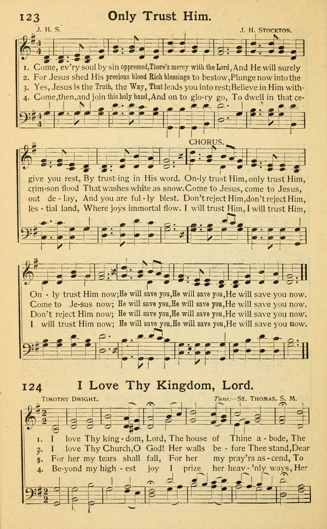Songs of Matchless Love: for evangelistic services, devotional meetings and Sunday schools page 108