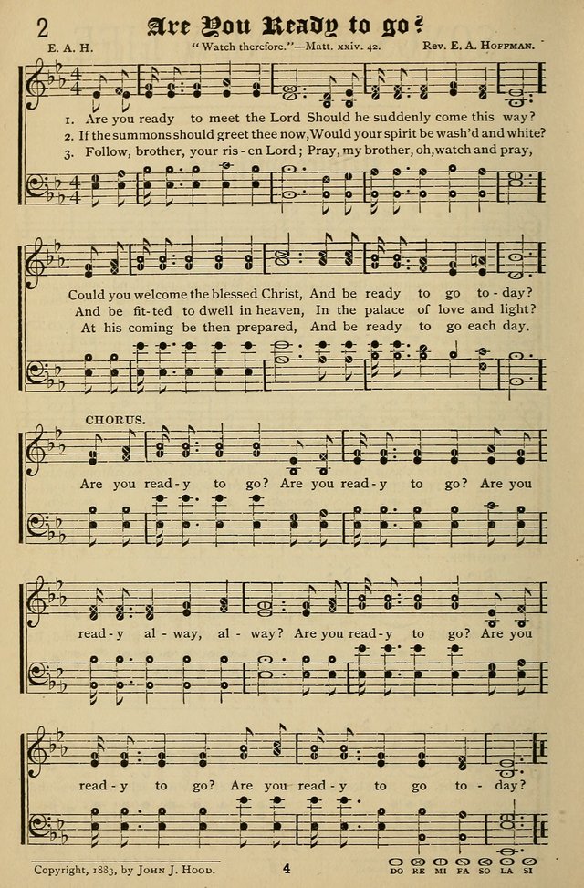Songs of the New Life: with Songs of Redeeming Love Combined: for use in gospel meetings, etc. page 4