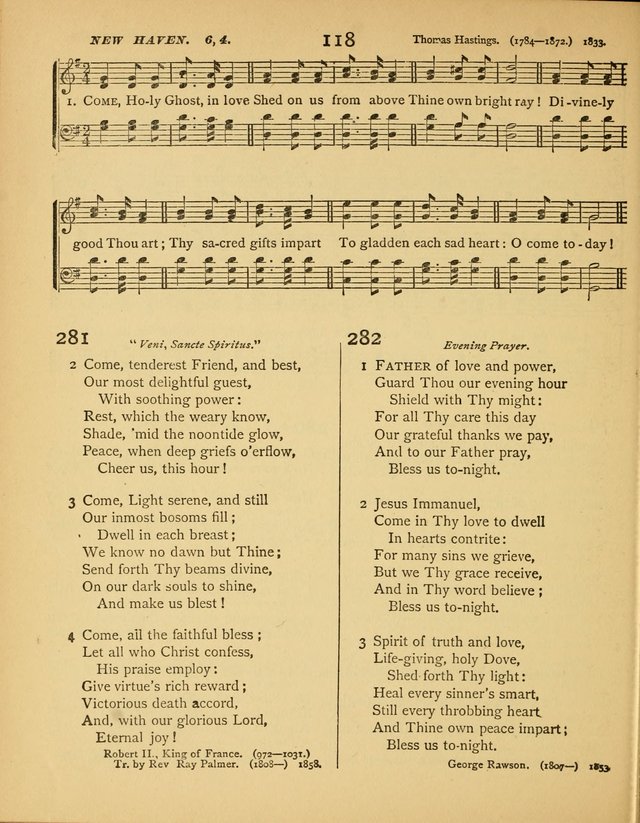 Songs of Praise: a selection of standard hymns and tunes for the Sunday-shcools and social meetings page 119