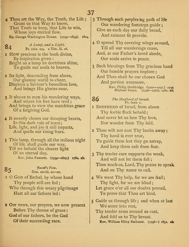 Songs of Praise: a selection of standard hymns and tunes for the Sunday-shcools and social meetings page 38
