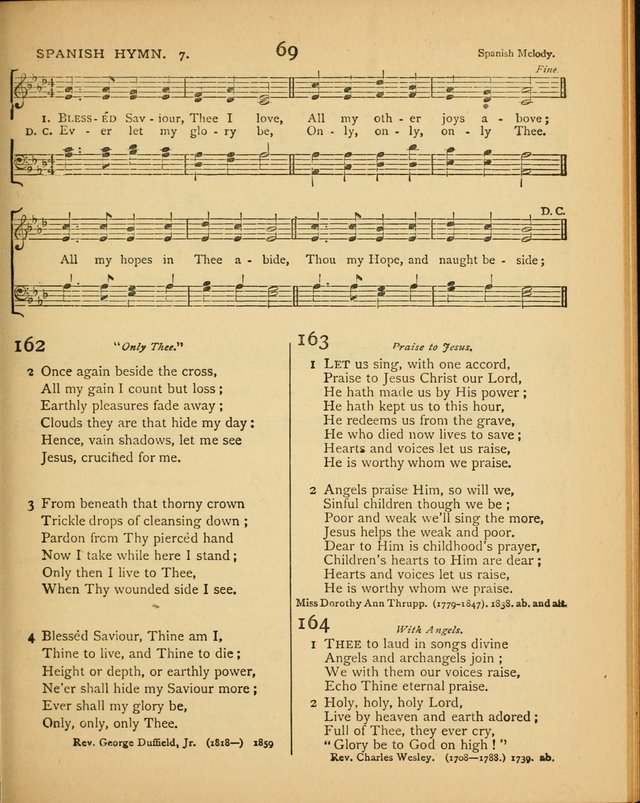 Songs of Praise: a selection of standard hymns and tunes for the Sunday-shcools and social meetings page 70