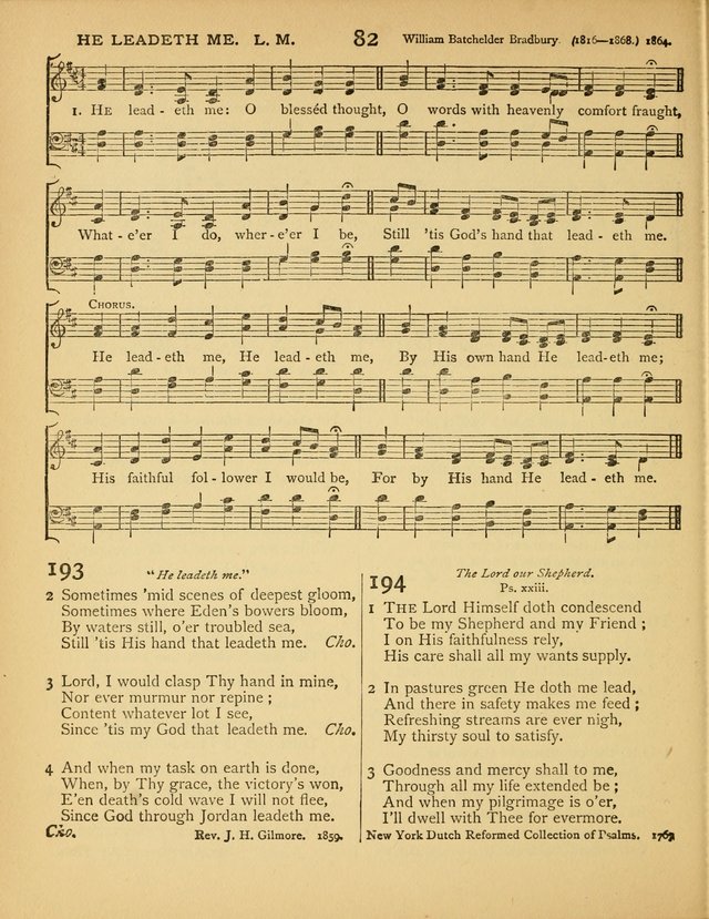 Songs of Praise: a selection of standard hymns and tunes for the Sunday-shcools and social meetings page 83