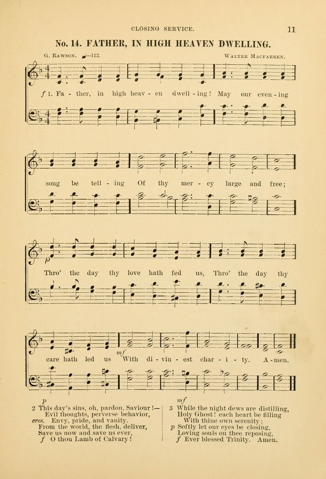 The Spirit of Praise: a collection of music with hymns for use in Sabbath-school services and church meetings page 13