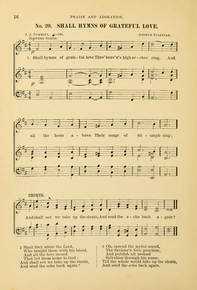 The Spirit of Praise: a collection of music with hymns for use in Sabbath-school services and church meetings page 18