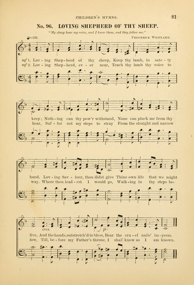 The Spirit of Praise: a collection of music with hymns for use in Sabbath-school services and church meetings page 83