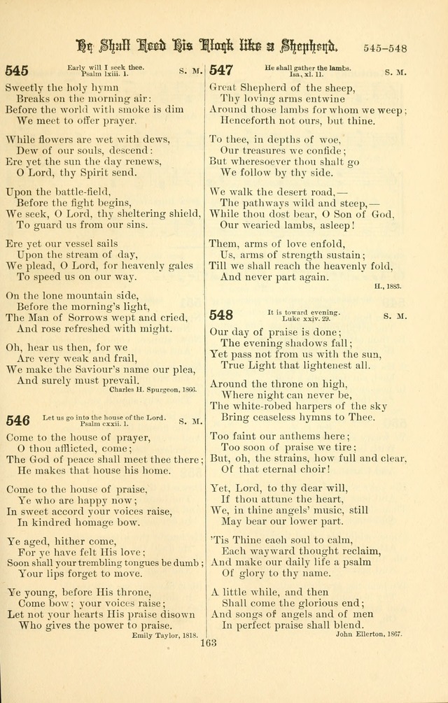 Songs of Pilgrimage: a hymnal for the churches of Christ (2nd ed.) page 163