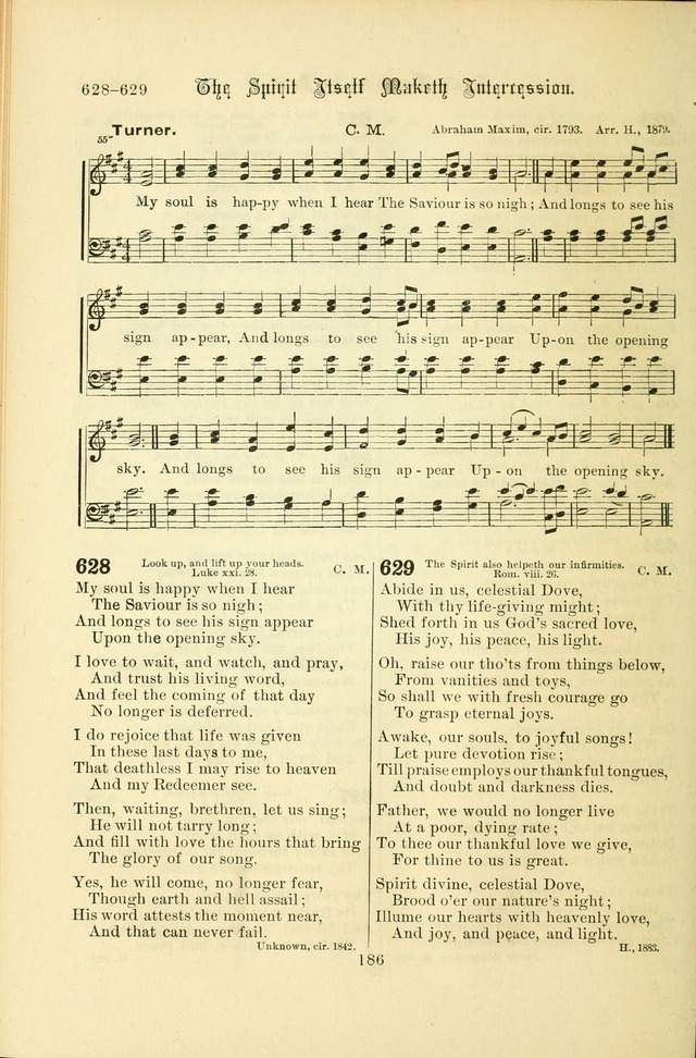 Songs of Pilgrimage: a hymnal for the churches of Christ (2nd ed.) page 186