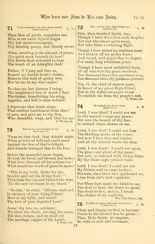 Songs of Pilgrimage: a hymnal for the churches of Christ (2nd ed.) page 19