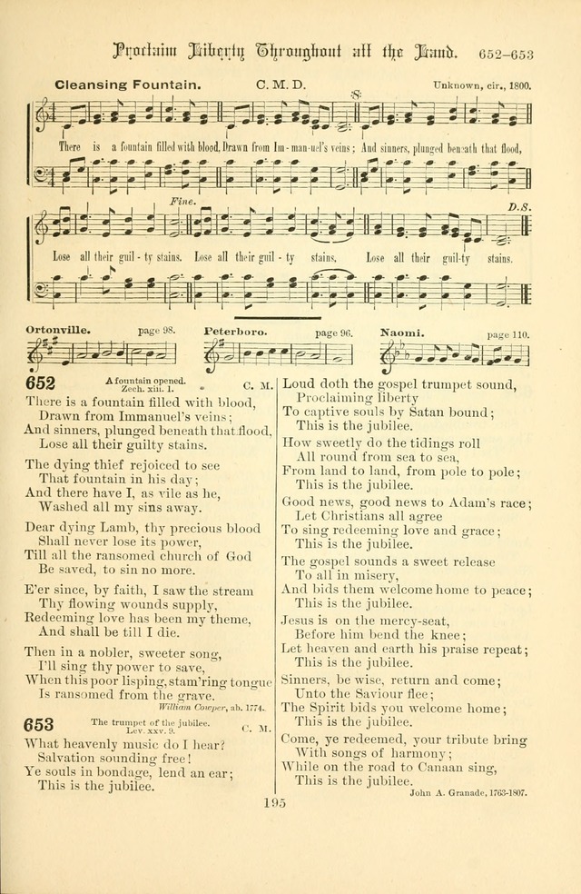 Songs of Pilgrimage: a hymnal for the churches of Christ (2nd ed.) page 195
